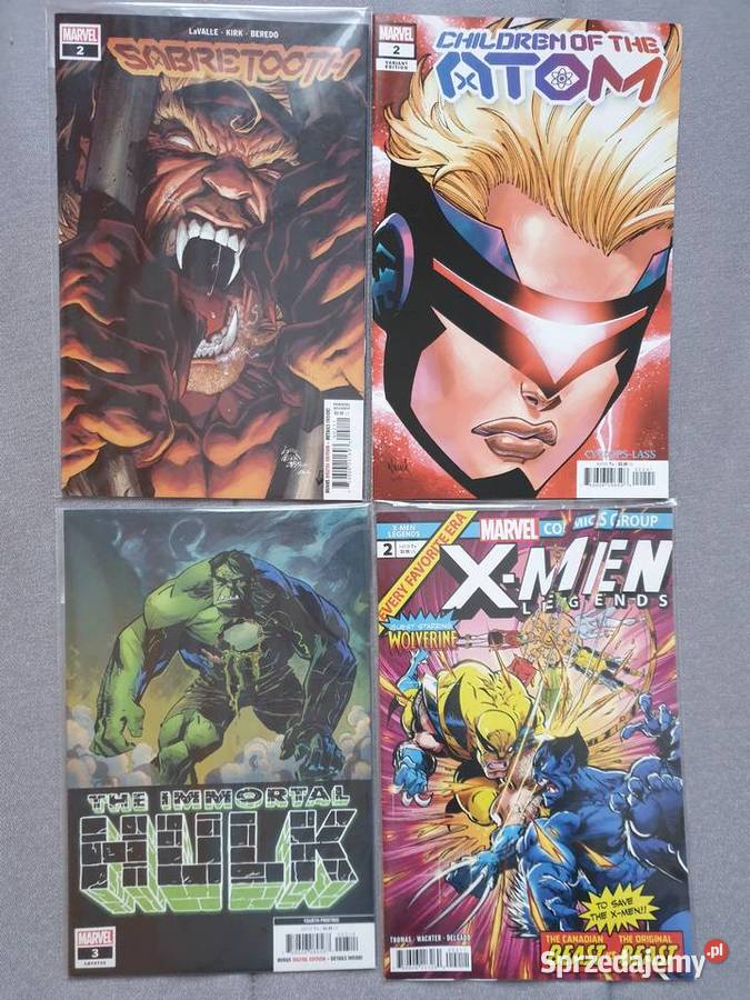Marvel 4 oryginalne komiksy USA Gdynia