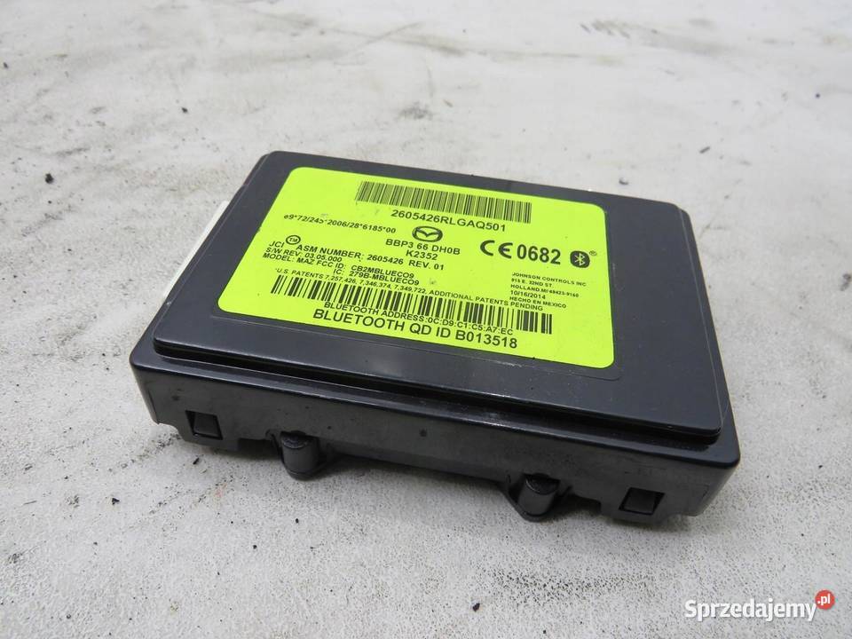 MODUŁ BLUETOOTH BBP3 66 DHOB MAZDA 2 DJ osobowe