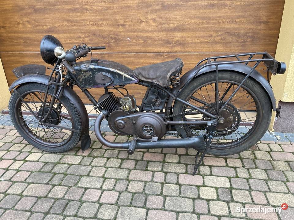 Oryginalny Terrot LSO 1930 Rok produkcji 1930 Żychlin