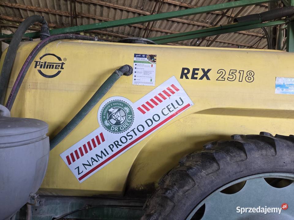 Opryskiwacz zaczepiany Pilmet rex 2518 nieuszkodzony Zaczepiane Gołymin-Ośrodek sprzedam