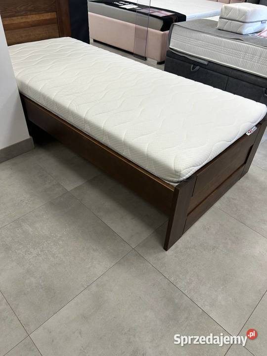 WYPRZEDAŻ EKSPOZYCJI Łóżko sosnowe 90x200stelaż Mława sprzedam