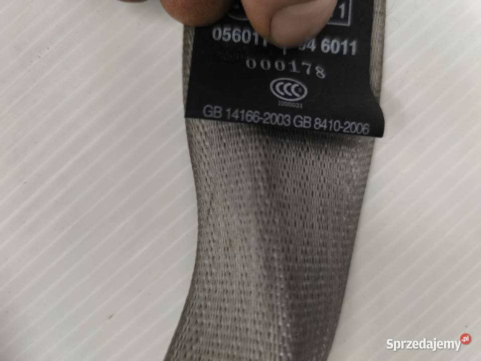 PAS BEZPIECZEŃSTWA TYŁ OPEL ANTARA LIFT 95182372 wielkopolskie