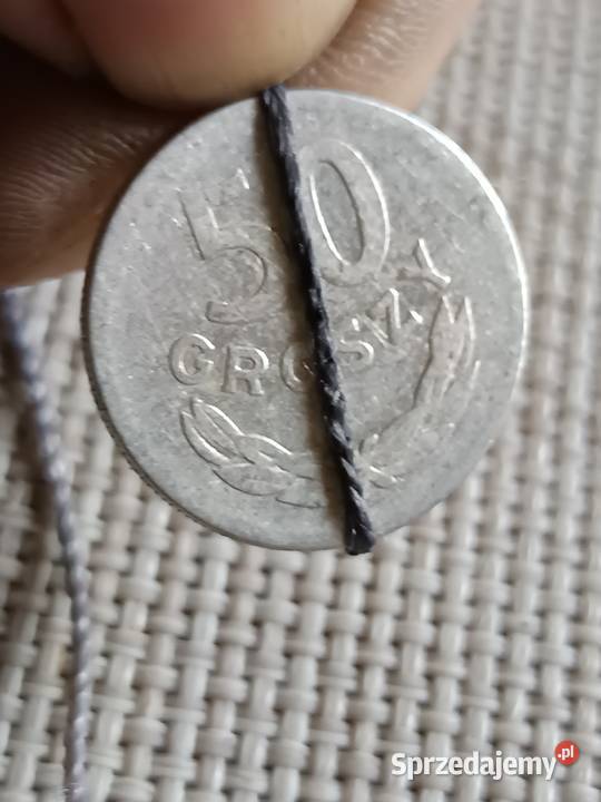 Sprzedam monete 50 gr 1949 r vbnnn lubelskie