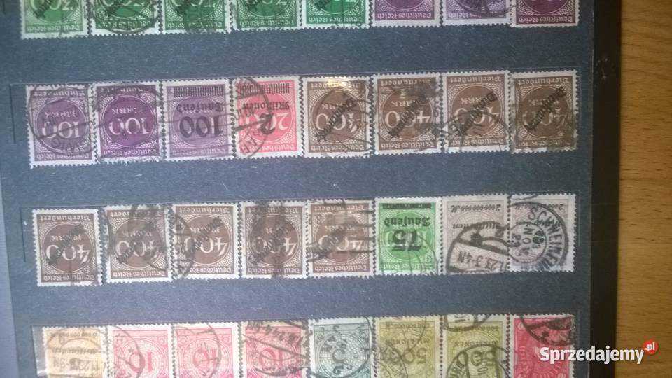 znaczki NIEMCY zestaw 88 stemplowane 112 mazowieckie Warszawa sprzedam