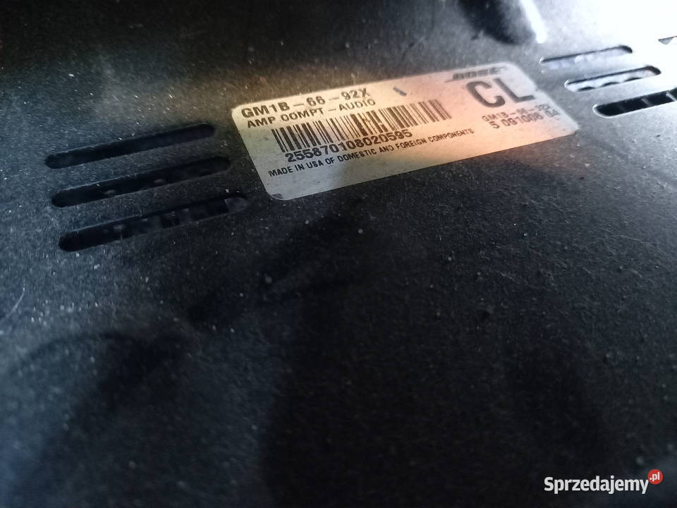 mazda 6 1 gg gy bose glośniki subwoofer Przemyśl
