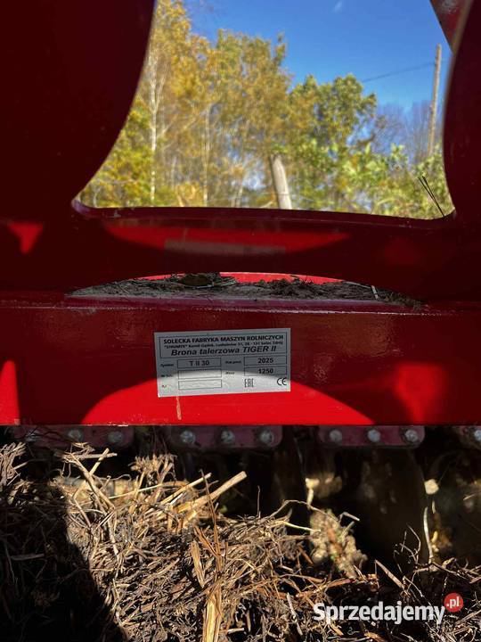 Brona talerzowa strumyk 3m nieuszkodzony Maszyny uprawowe Biecz