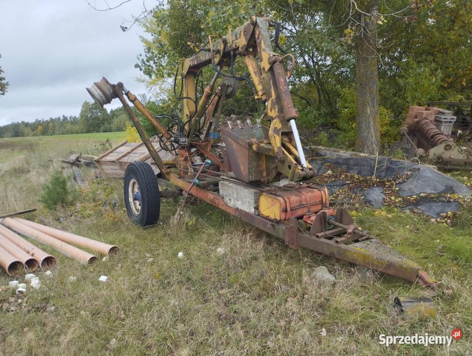 Koparka sam na WOM do ciągników lubelskie Stary Brus