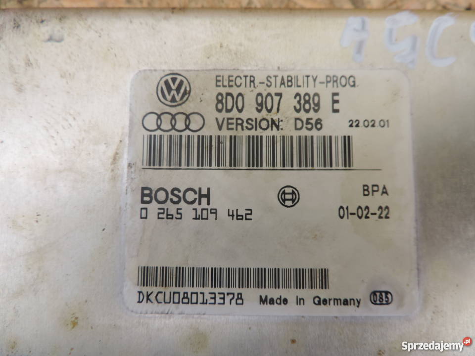 KOMPUTER STEROWNIK AUDI A6 C5 25 180 QUATTRO Nowy Sącz sprzedam