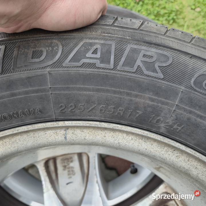 Alufelgi Suzuki vitara 17x65J Enkei opony letnie Enkei Czchów