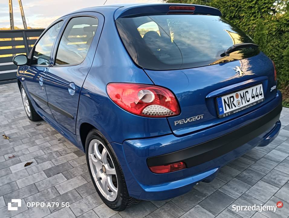 Peugeot 206 klima benzyna nieuszkodzony Skołyszyn