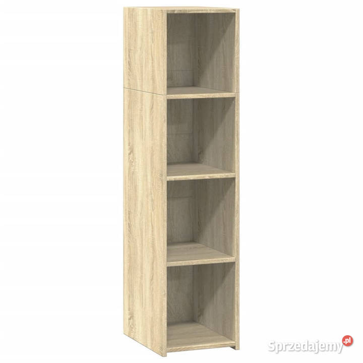 Wysoka szafka dąb sonoma 30x41x124 c materiał Warszawa
