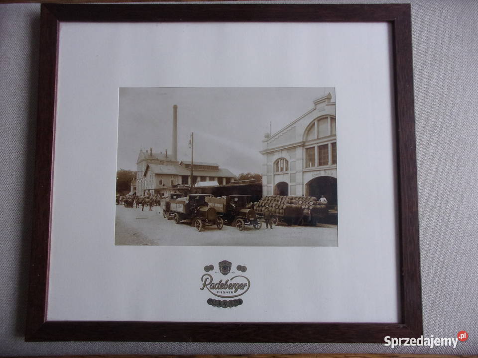 Firmowe foto browaru z początki XXw Radeberger