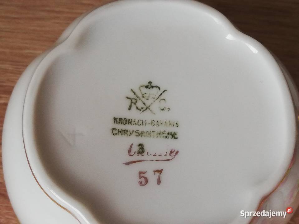 Rosenthal Chrysantheme Cacylie filiżanki Ropa
