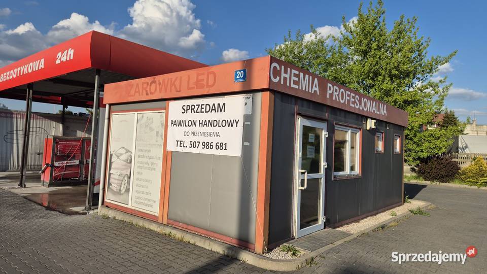 Sprzedam pawilon handlowy biurowy całoroczny 335 łódzkie Radomsko