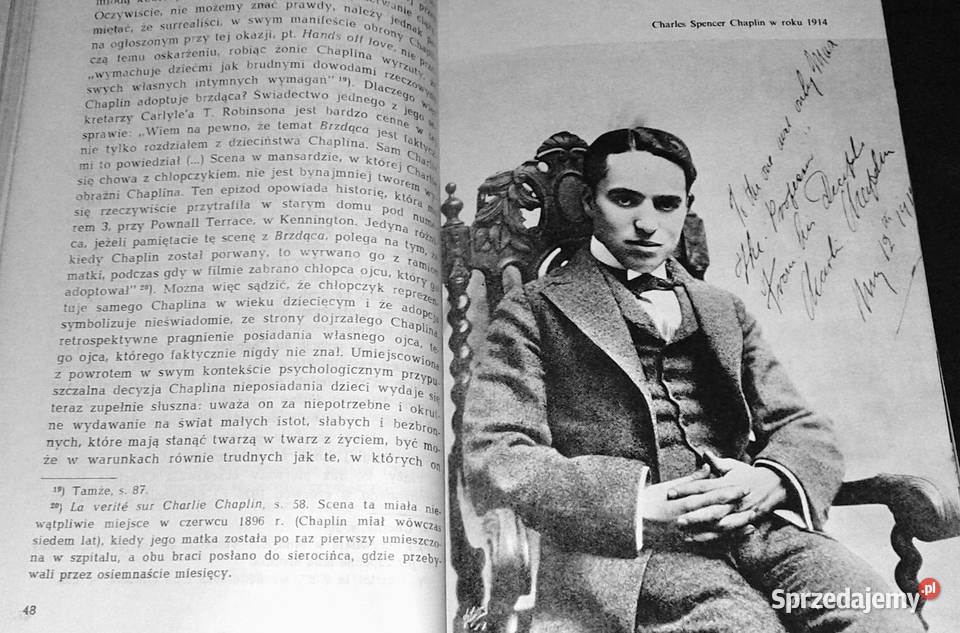 Charles Chaplin Marcel Martin Pozostałe lubelskie Chełm sprzedam