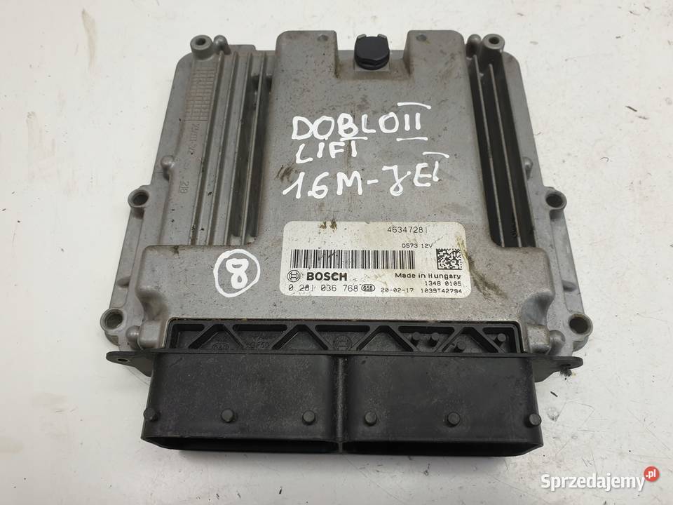 Doblo II lift 16 MJet 120 STEROWNIK SILNIKA osobowe Rudka