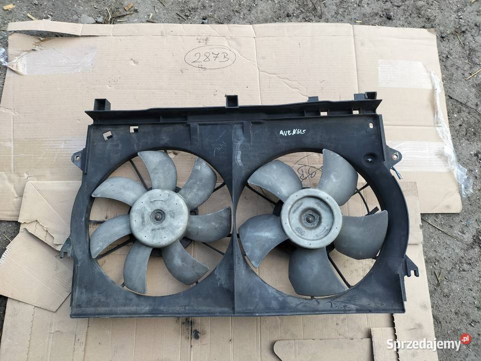 AVENSIS II 2 T25 20 WENTYLATOR CHŁODNICY Kamień-Kolonia