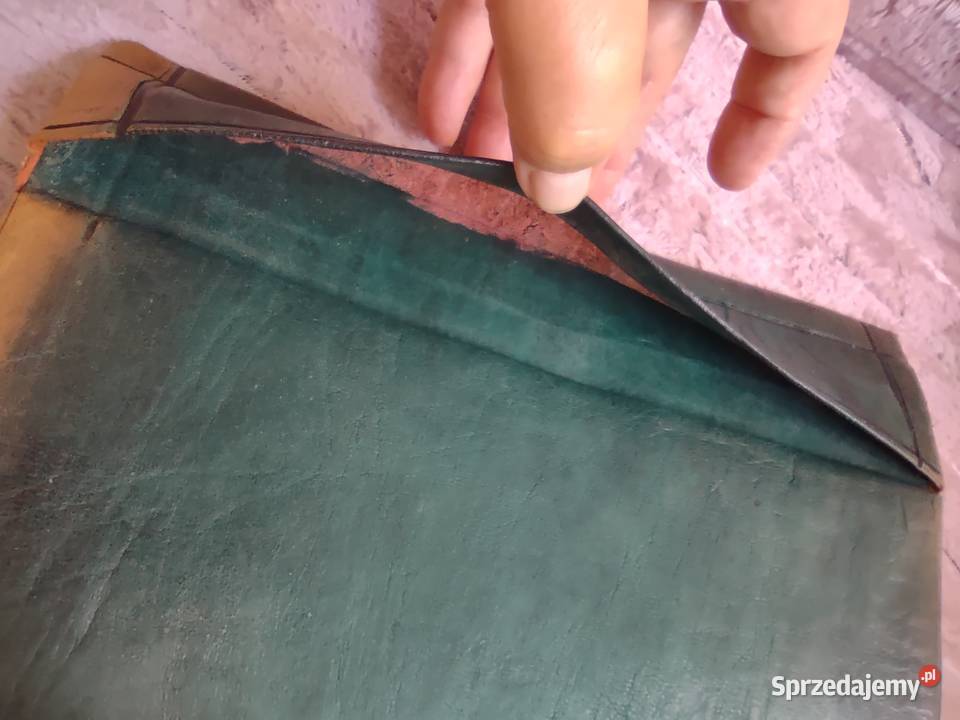 Arabska okładka na książkę wytłaczana skóra Gniezno