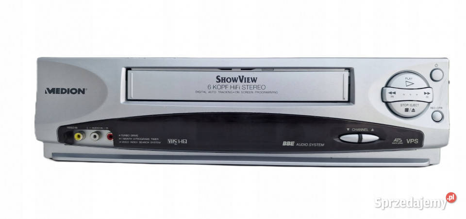 Medion VideoVHS 6 głowic MD 9023 MD9023 Międzychód