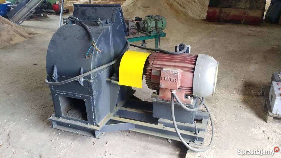 Młyn Bijakowy rozdrabniacz 30kW Trociny Zrębka Produkcja Malbork