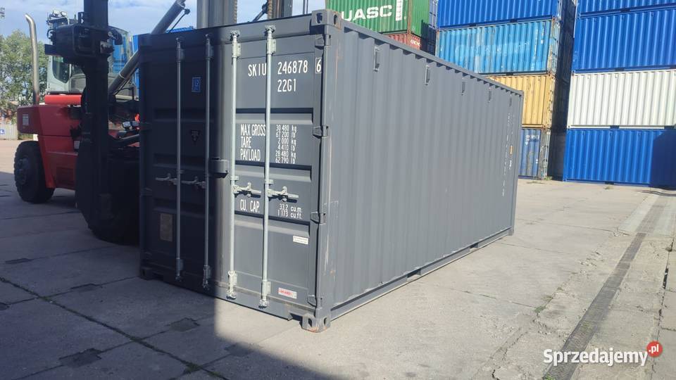 PŁOCK kontenery morskie 20 DV OneWay sprzedam Magazynowanie