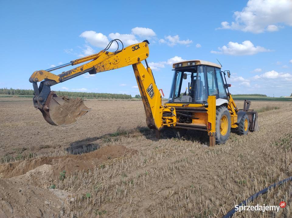 Koparko ładowarka JCB 3cx pełna opcjia Bulkowo