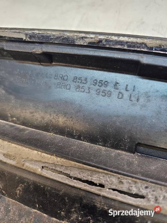 LISTWA DRZWI DOLNA LEWY PRZÓD AUDI Q5 8R LY9B osobowe Przystajń