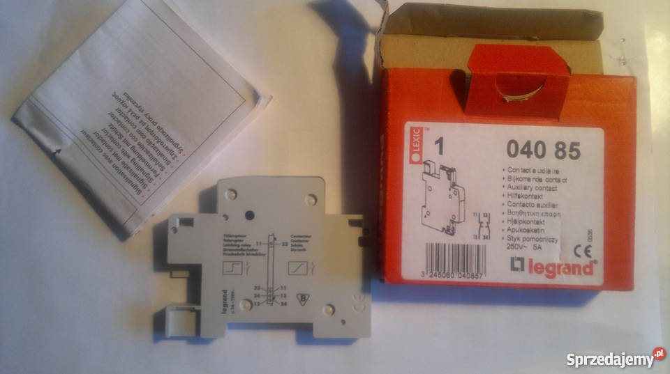 Styk pomocniczy Legrand 040 85 lexic 250V 5A Dąbrowa Górnicza