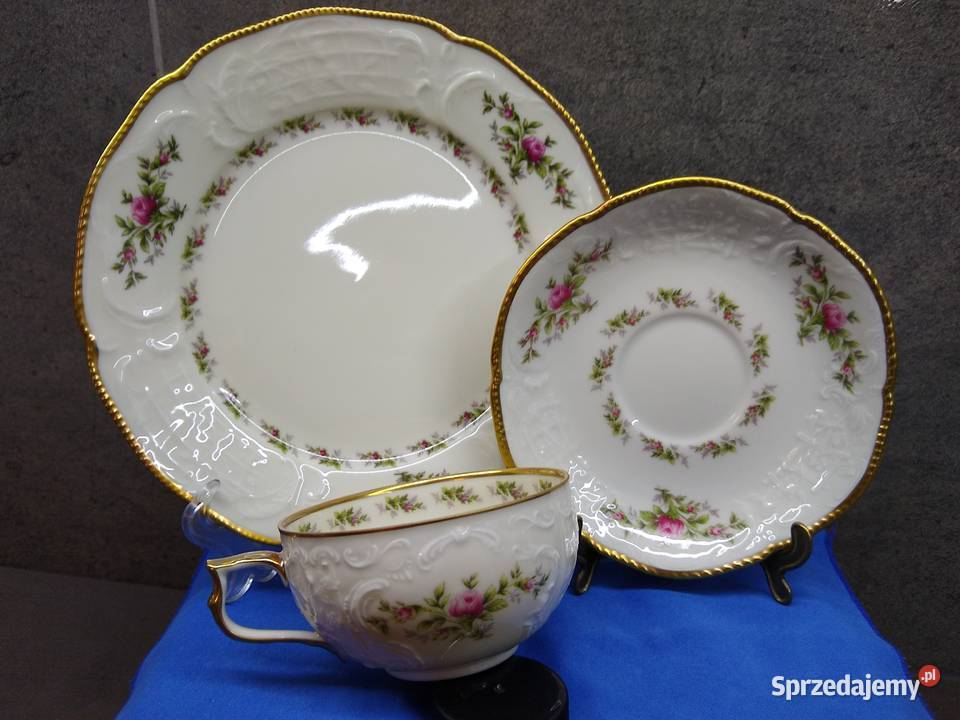 Filiżanka herbata Rosenthal Sanssouci Moosrose Kalisz