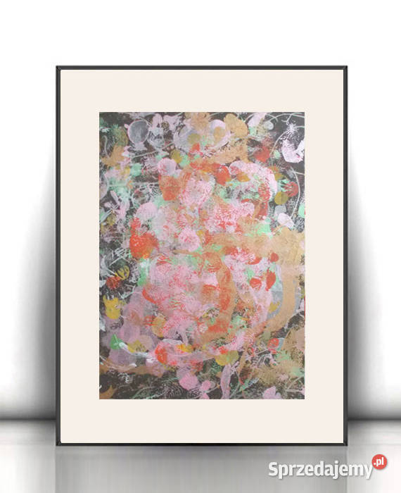 nowoczesny obraz 30x40 abstrakcyjny rysunek do Gdańsk