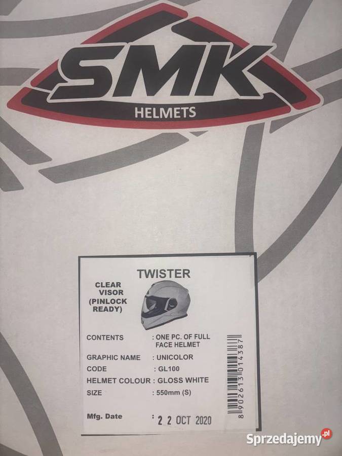 Kask SMK twister gl100 Werynia sprzedam
