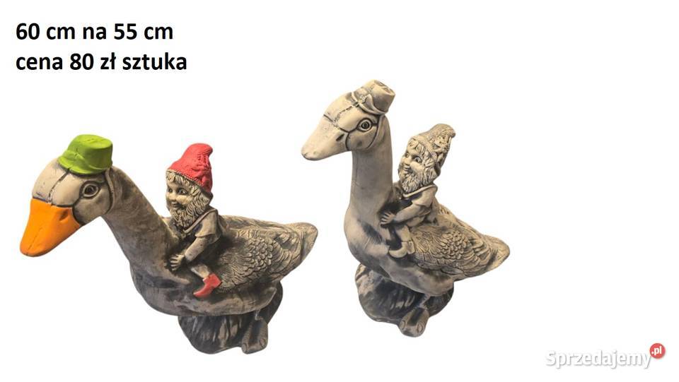 Mewa gipsowa ptaki gipsowe gąska papuga gołab