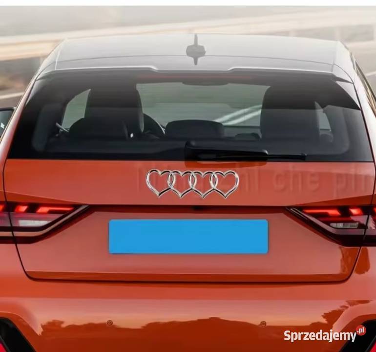 Logo emblemat Znaczek Audi Gliwice