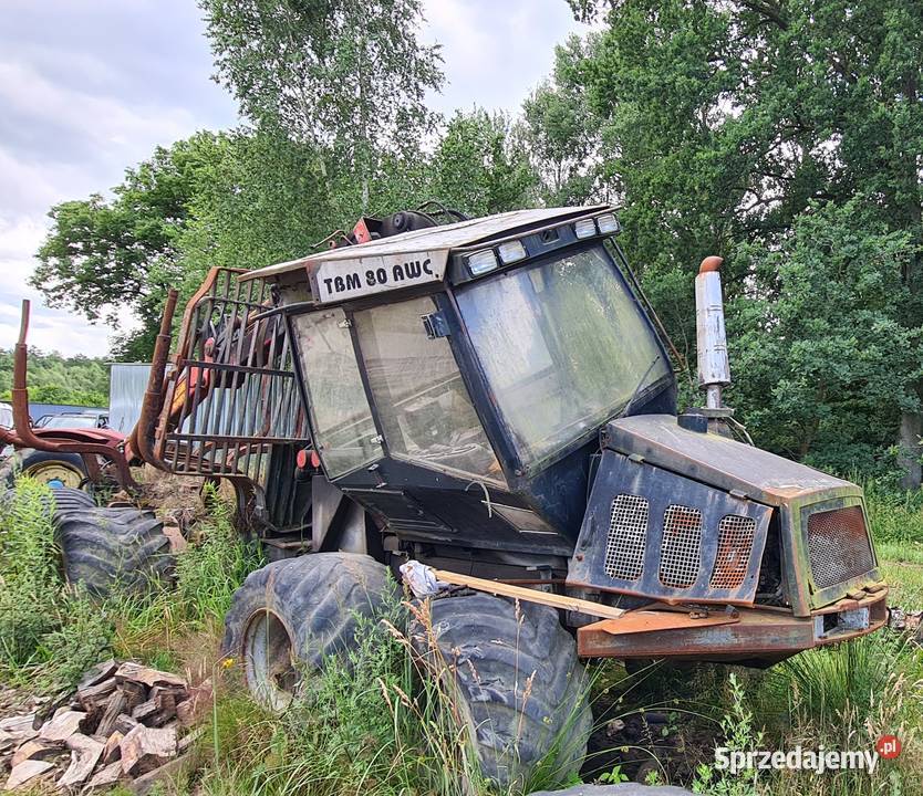 Forwarder TBM 8110 Leśnictwo Szczecin