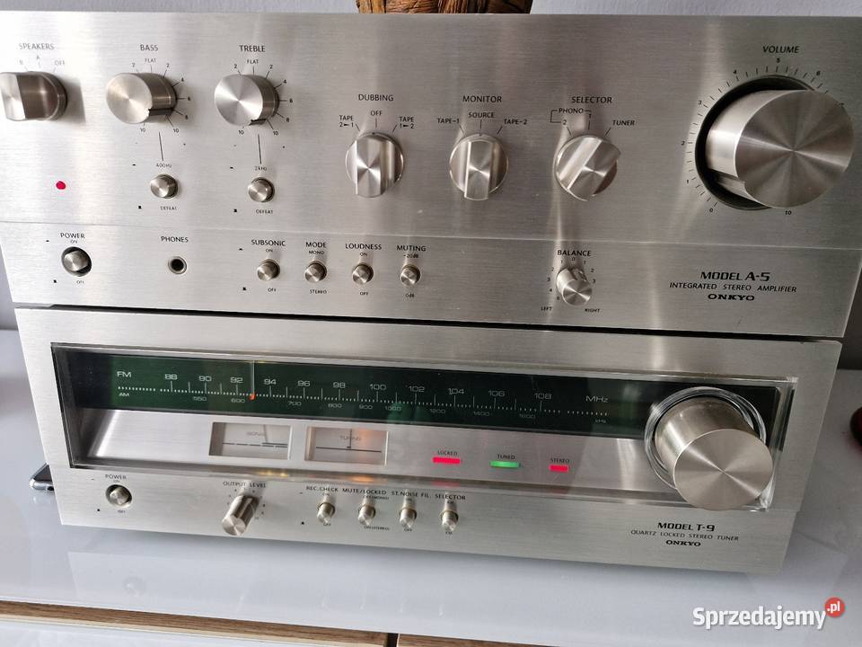 ONKYO A5 TUNER T9 lubelskie Lublin