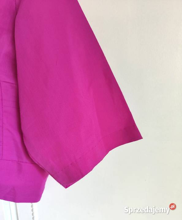 Indyjskie choli crop top gorset fuksja L różowy zachodniopomorskie Szczecin