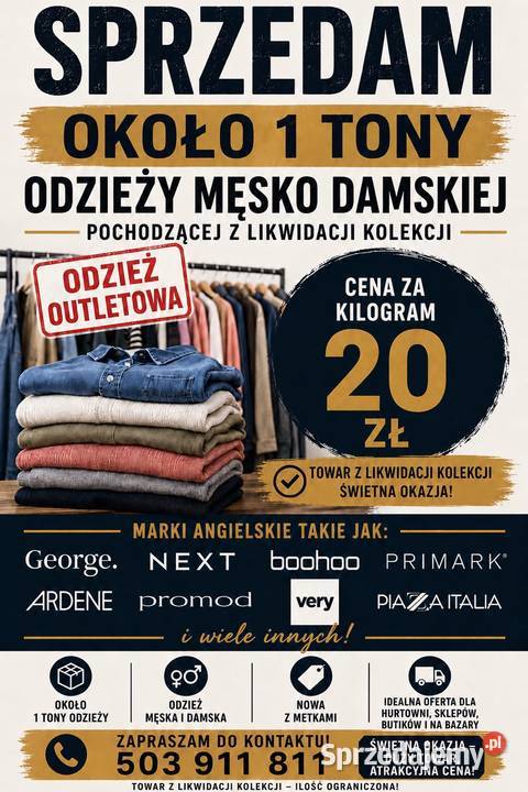 Sprzedam outlet Konin