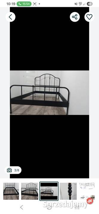 Łóżko z materacem ikea 140cm Kłoczew