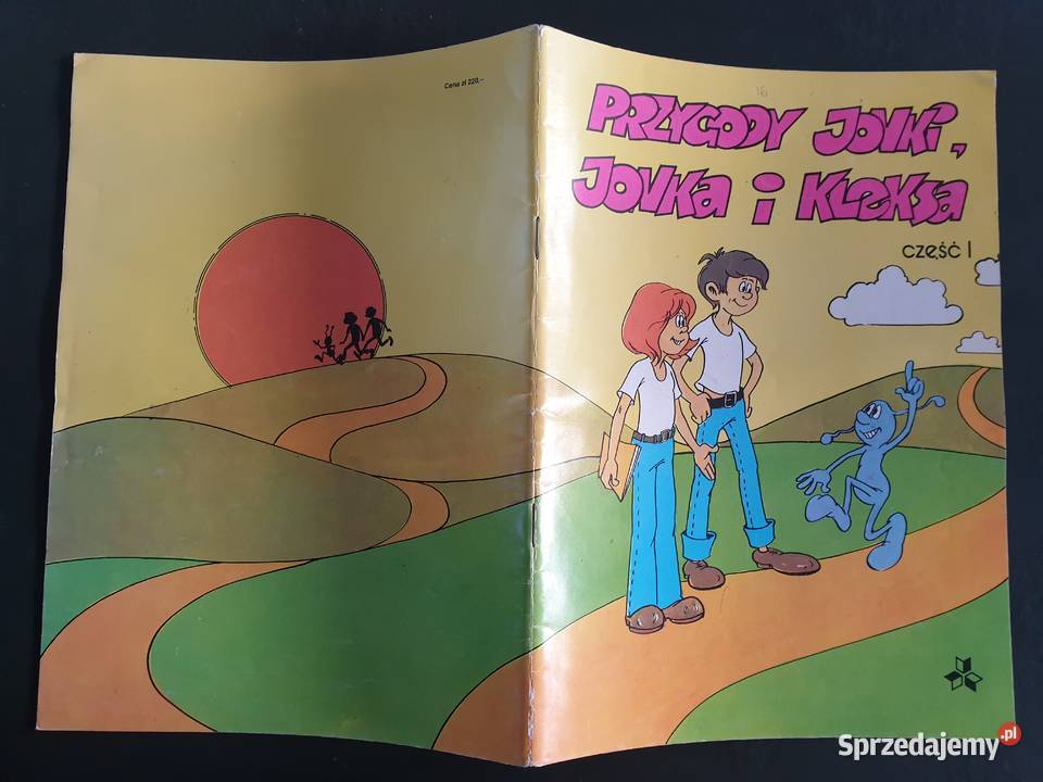 Przygody Jonki Jonka i Kleksa cz I i II komplet pomorskie Gdynia sprzedam