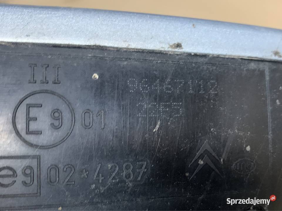 96467112 lusterko zewnętrzne prawe EYLC citroen zachodniopomorskie Szczecin