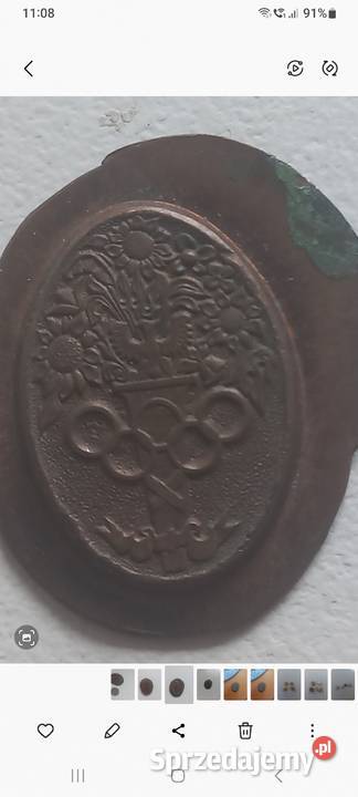 Medal olimpijski mazowieckie Warszawa