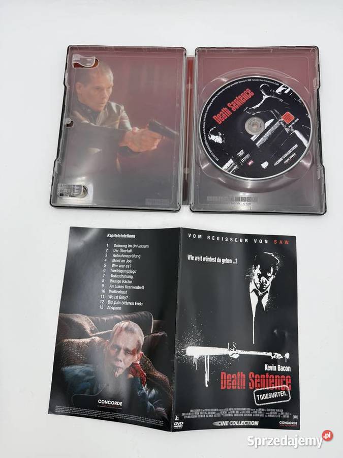 Kevin Bacon Death Sentence DVD 1 płyta
