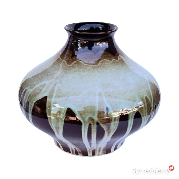 Ceramiczny wazon fat lava Keramika Kravsko Warszawa