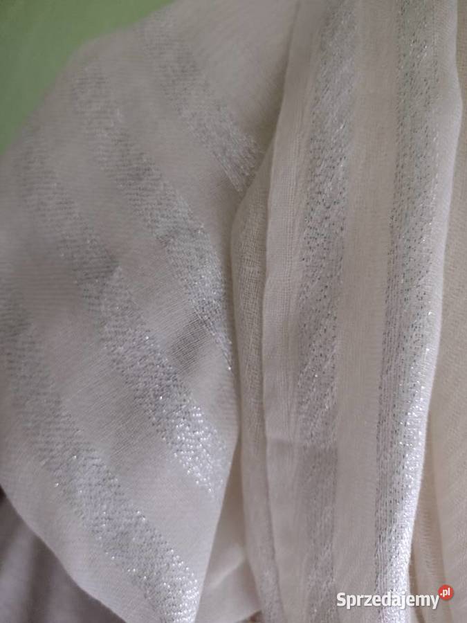 Wełniano jedwabny szal wieczorowy jedwab Dla kobiet Kraków