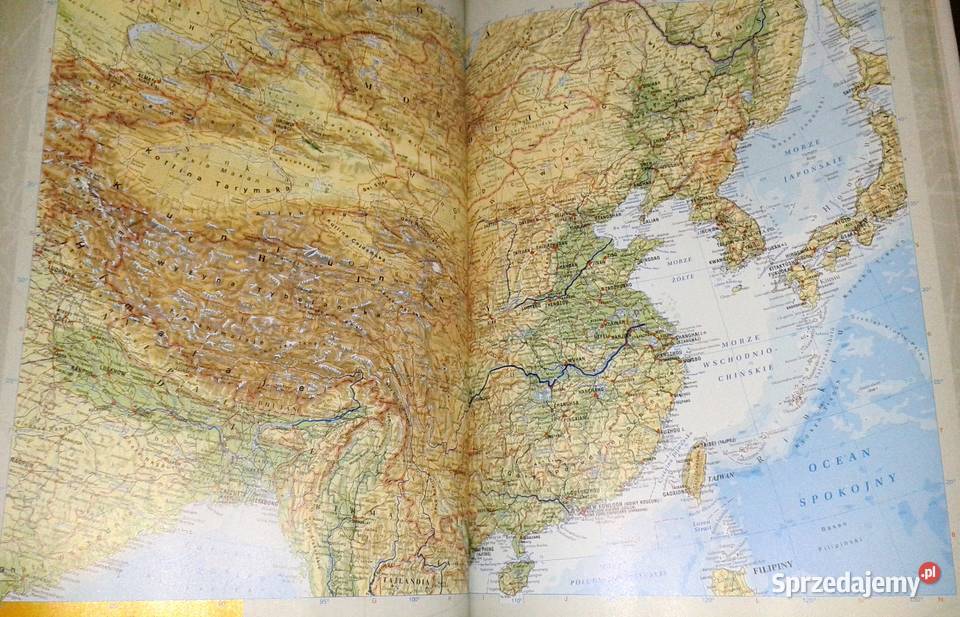 Wielki atlas świata Marzena Wieczorek Piotr Kultura i Rozrywka Chełm