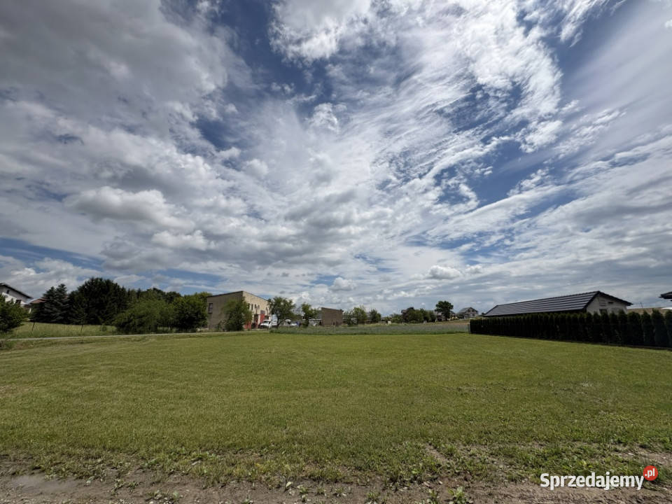 działka 800 m pod dom i usługi Pełne media 800m2 Środa Śląska