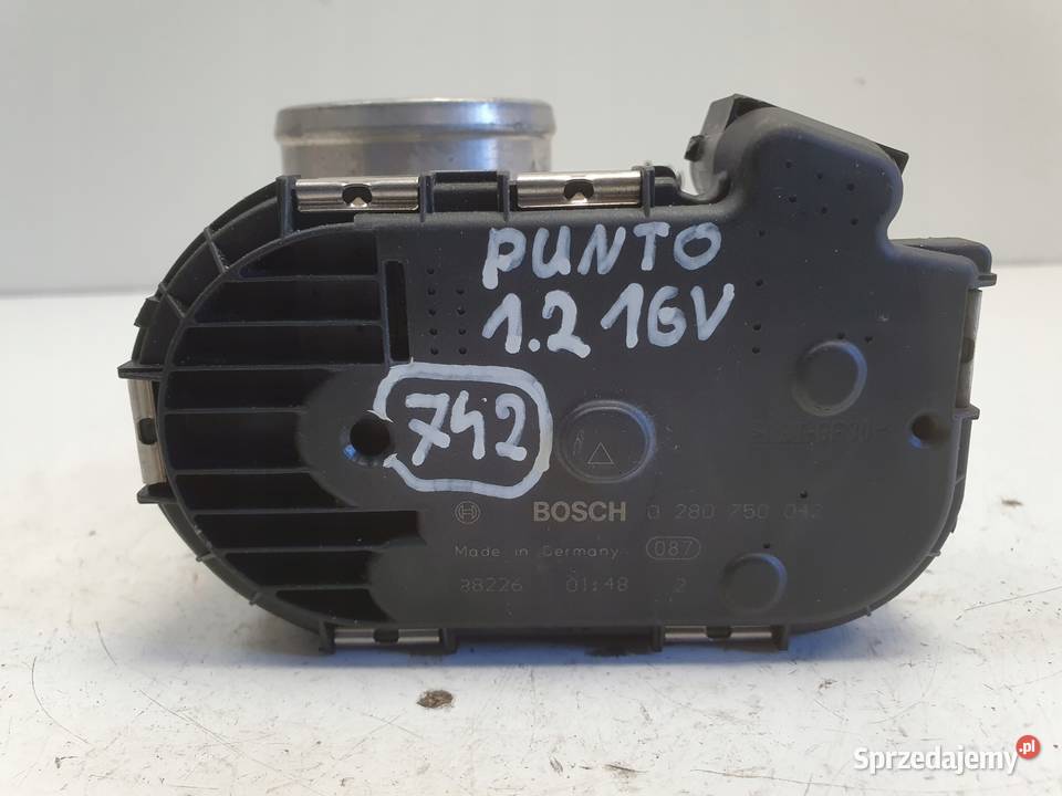 PRZEPUSTNICA Fiat Bravo I 12 16V 0280750042 Chełm