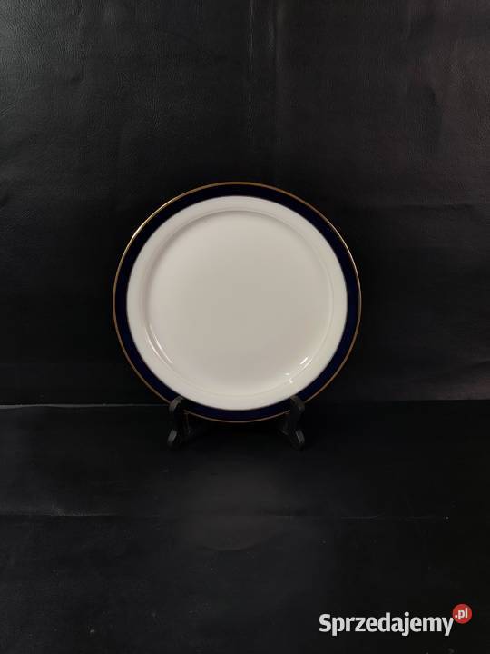 Talerz Płaski Porcelanowy Eschenbach Echy Kobalt Poddębice sprzedam