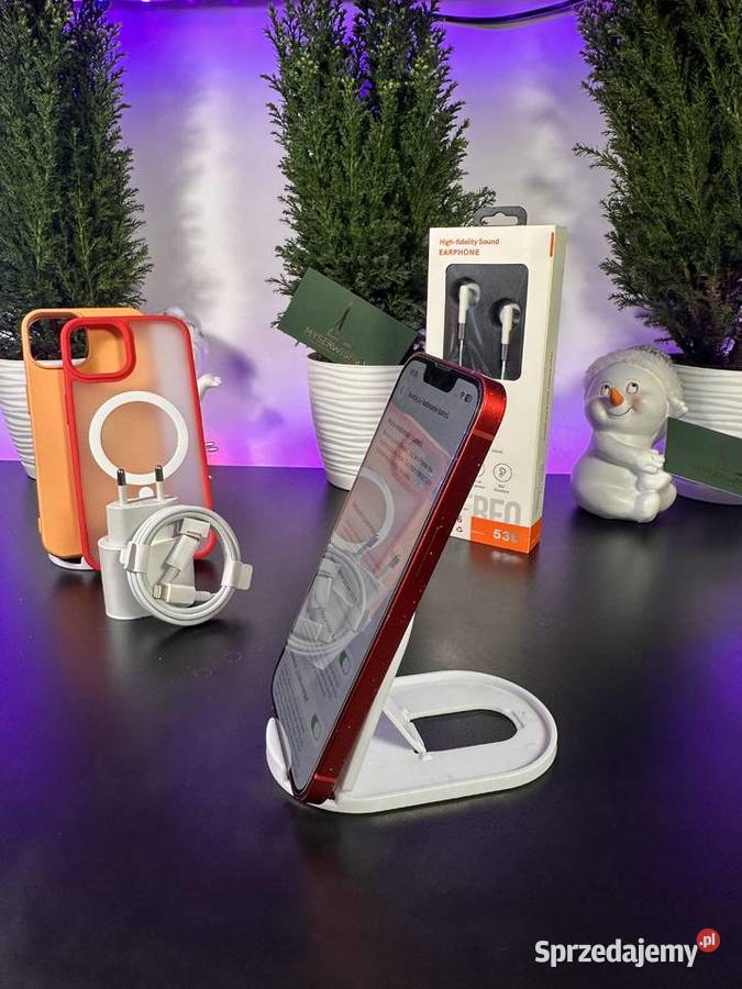 iPhone 13 128GB Bateria 100 Idealny Pudełko sprzedam