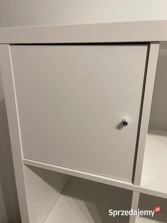 Wkład biały z drzwiami ikea kallax Lublin